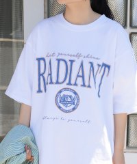 make a ray/【make a ray！別注】 ヴィンテージ クラック加工 カレッジロゴプリント ビッグシルエット半袖Ｔシャツ/505480284