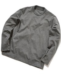 Men's Bigi/【ACTIVE TAYLOR】シルケットスムースクルーネックロングTシャツ/505491904