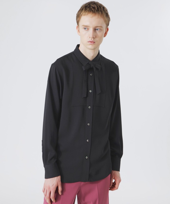 直営店直送/Dolce&Gabbana Lvr限定プリント サテンシャツ レア Dolce & Gabbana Linen shirt with floral pattern | Men's