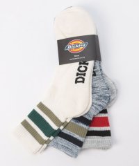 Dickies/Dickies 3ラインスラブクォーター丈ソックス 3足セット/505478235