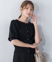 ketty/前後2WAYパールボタン半袖カーディガン ≪手洗い可能≫/505490224