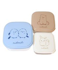 cinemacollection/シネマコレクション cinemacollection ミリミリ milimili お弁当箱 抗菌3P入れ子ランチBOX スクエア 3個セット クーリア ランチボ/505492324