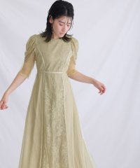 PourVous/プールヴー PourVous 五分袖&ミモレ丈パーティードレスレースお呼ばれ結婚式フォーマル ワンピース 20代 30代 40代/505491942