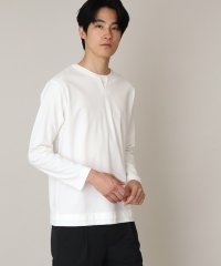 THE SHOP TK/【1枚でサマになる人気シリーズ/新色追加】ポンチキーネックロンT/505495296