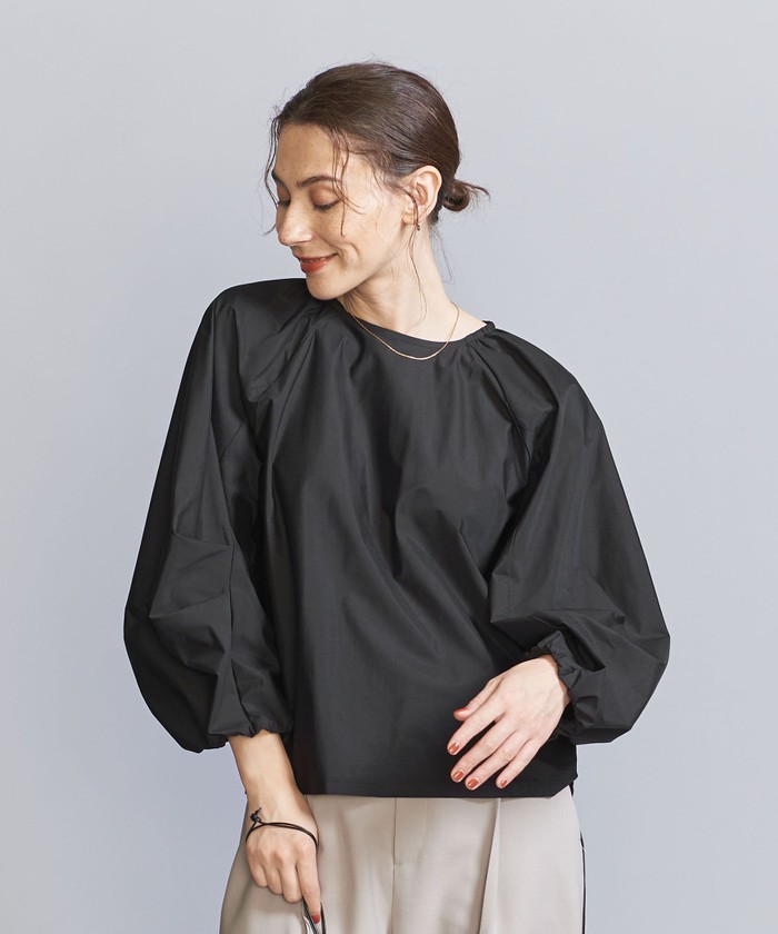 セール10%OFF】ポリエステル ボリュームスリーブ カットソープル