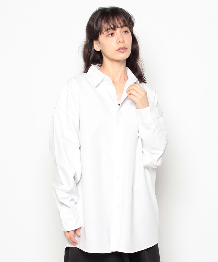 セール72%OFF】【Kastane】OVER SIZED REGULAR COLLAR SHIRT(505489029