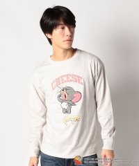 OUTDOOR PRODUCTS/【OUTDOORPRODUCTS】TOM AND JERRY トムとジェリー ドロップショルダー ロンT コットン100% 長袖Tシャツ/505489469