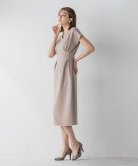 ketty/【新色追加】ハイストレッチジョーゼットフレンチスリーブワンピース ≪手洗い可能 / セットアップ対応≫/505490222