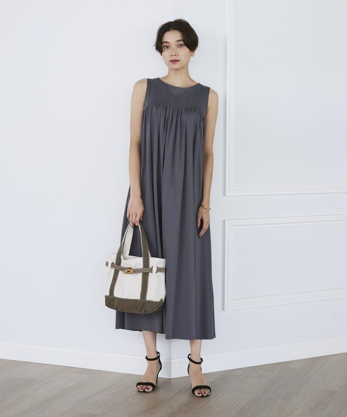 SALE❣️イフ ワンピース セール 50%OFF】イネド INED ギャザーカットワンピース