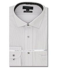 TAKA-Q/ノーアイロンストレッチ スタンダードフィット ワイドカラー 長袖 シャツ メンズ ワイシャツ ビジネス yシャツ 速乾 ノーアイロン 形態安定/505496946