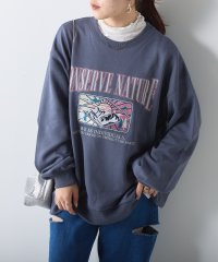 NICE CLAUP OUTLET/【2023AW】マウンテンカレッジロゴ刺繍スウェット/505496954