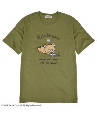 RIRAKKUMA/リラックマ サンエックス Tシャツ 半袖 トップス プリント San－X/505498684