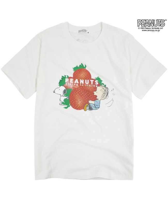 非売品ピーナッツ/スヌーピー半袖TシャツS-M 赤 PLAZAソニー