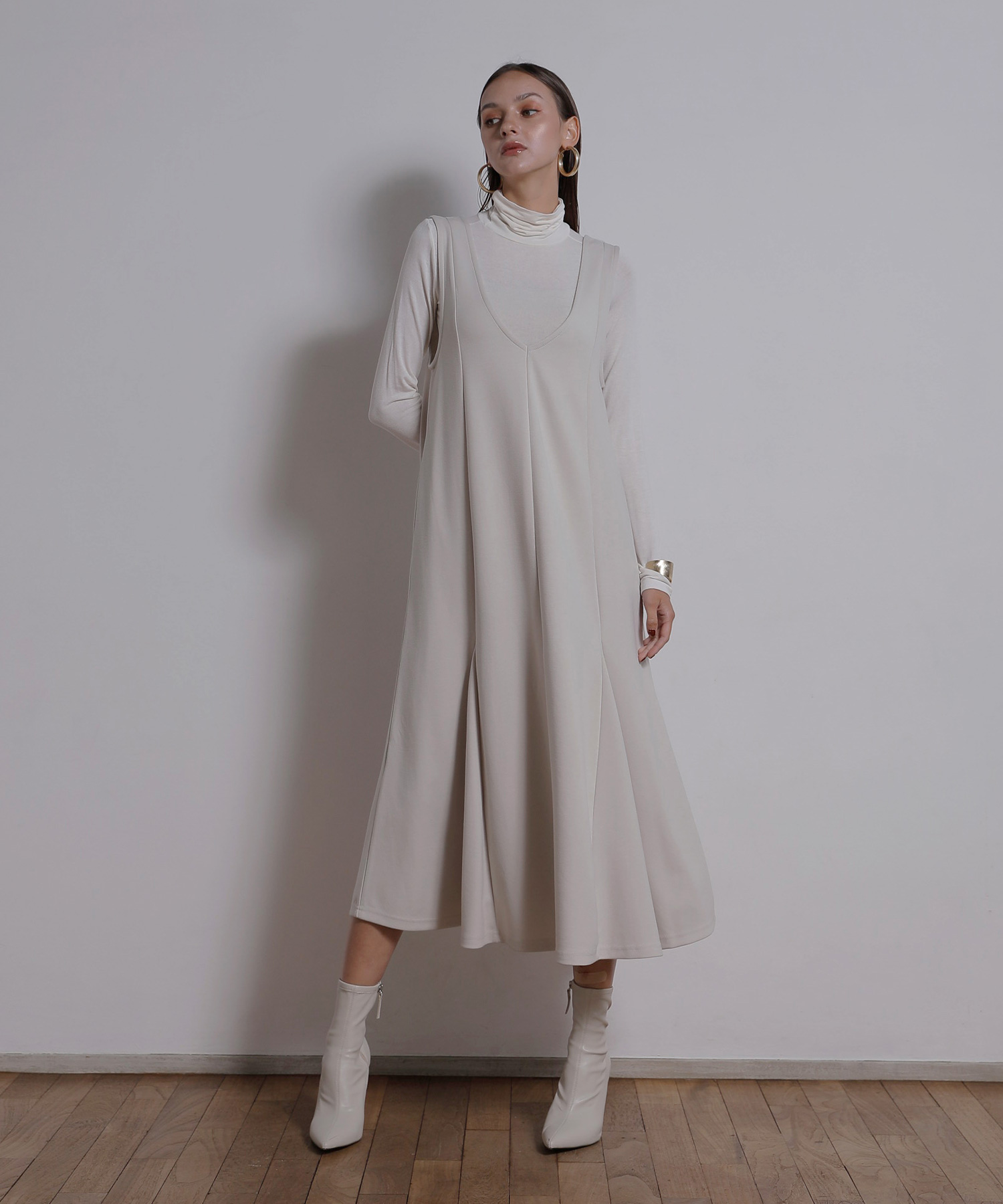 セール 20%OFF】Relaxy Jumper Dress(505499347) | ミエリ イン ...