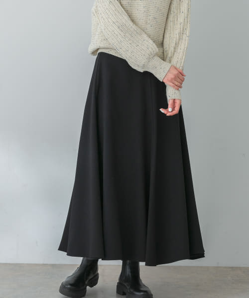 セール 50%OFF】ウォッシャブルロングサーキュラースカート セール 50%OFF】ウォッシャブルロングサーキュラースカート