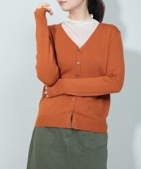 SEU/15色！Vネックニットカーディガン シンプル 定番 オフィスカジュアル 韓国ファッション 春秋冬/505499751