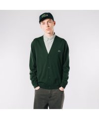 LACOSTE Mens/ウォッシャブルウールVネックニットカーディガン/505172849