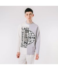 LACOSTE Mens/アシンメトリーダンボールニットTシャツ/505500521