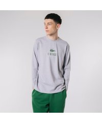 LACOSTE Mens/ヘビージャージクラシックプリントTシャツ/505500522