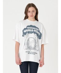 Levi's/グラフィック Tシャツ ホワイト VISUALIZE WORLD PEACE/505500993