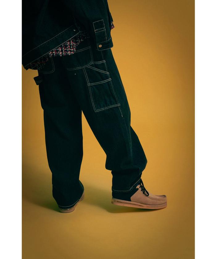 Dankeschon/ダンケシェーン/0stitch Denim Painter Pants/0