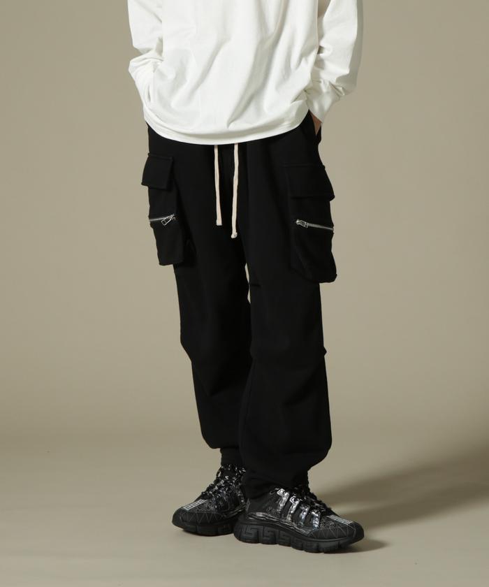 DankeSchon/ダンケシェーン/PREMIUM SWEAT ZIP POCKET PANTS