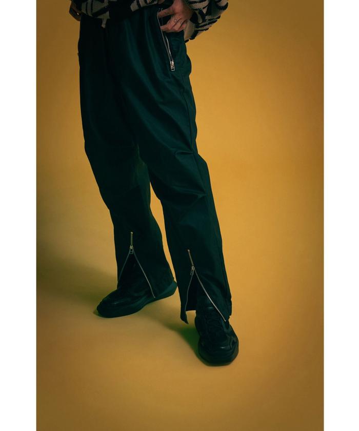 DankeSchon/ダンケシェーン/COATING FRONT ZIP PANTS/コーディネート