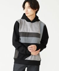 MK homme/ブロッキングスエードパーカー/505501412