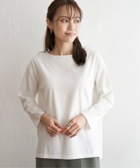 ikka/コットンUSA長袖Tシャツ/505255488