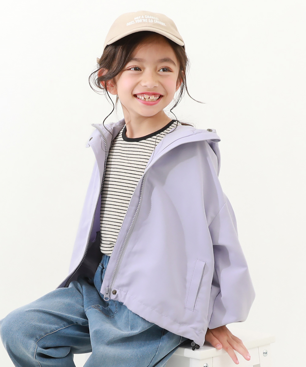 バルーンシルエット マウンテンパーカー 子供服 キッズ 女の子