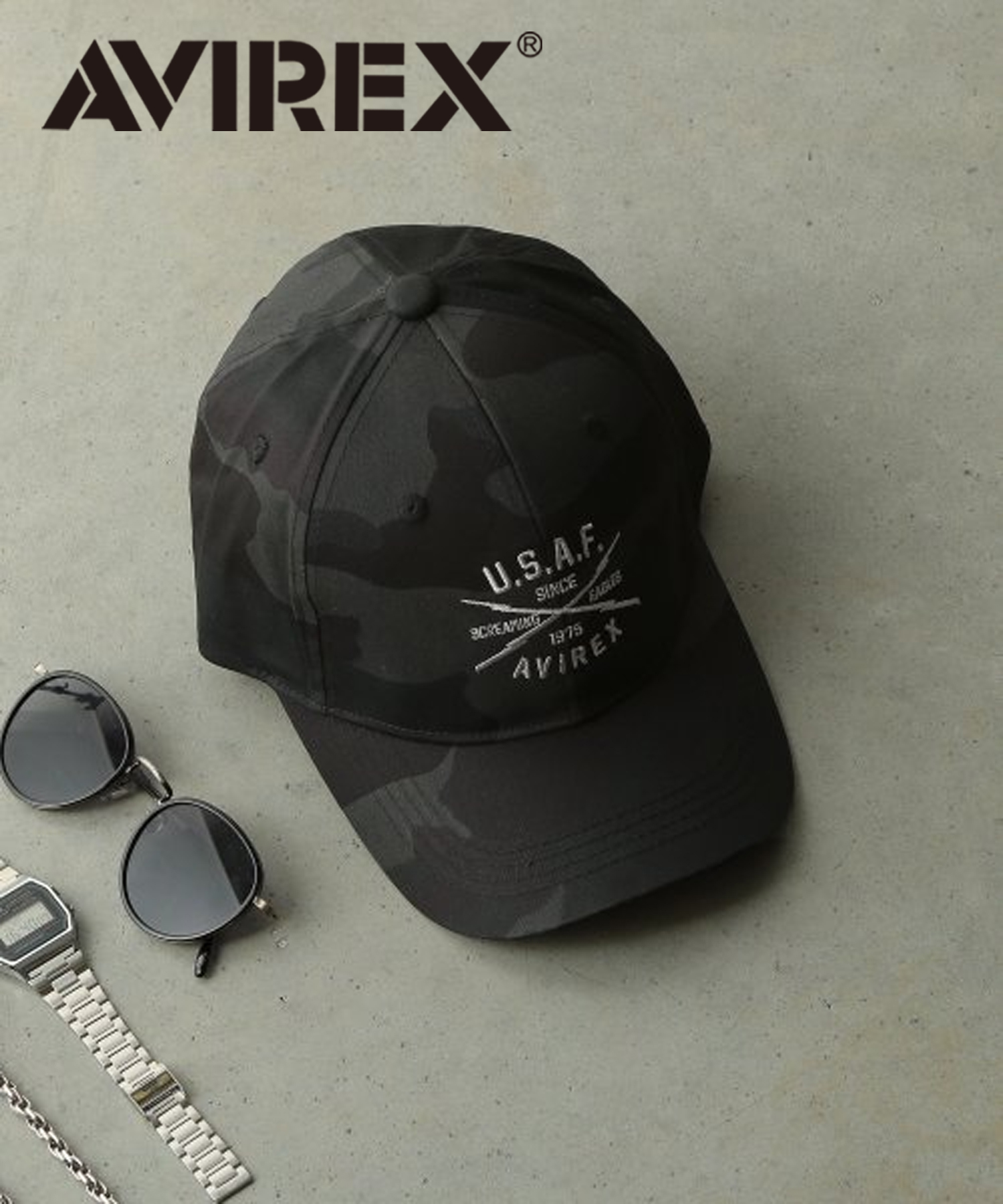アヴィレックス AVIREX 【AVIREX / アヴィレックス】LOW CAP