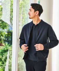 green label relaxing/【WEB限定】JUSTFIT エアリー ツイストヤーン ブルゾン/505505585