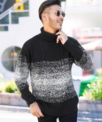 JIGGYS SHOP/マルチネックフィッシャーマンニット / メンズニット メンズセーター Vネック クルーネック タートルネック ケーブルニット ニット セーター メンズ/505506664