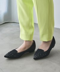 ALUNE SEVEN TWELVE THIRTY/アルネ セヴン トゥエルヴ サーティ ALUNE SEVEN TWELVE THIRTY トゥ先ビジュー付きフラットパンプス/505459061