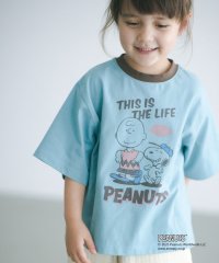 green label relaxing （Kids）/【別注】＜PEANUTS＞TJ リンガー Tシャツ 100cm－130cm/505502167