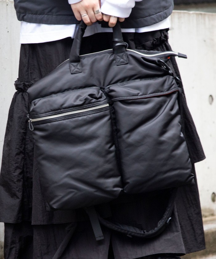【GLOSTER/グロスター】フライヤーズヘルメットバッグ 2WAY　ブラック セール 30%OFF】【GLOSTER/グロスター】フライヤーズヘルメット