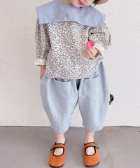 aimoha/aimoha－KIDS－ 韓国子供服　かわいいガーリー風セーラーカラー小花柄ブラウス/505507784