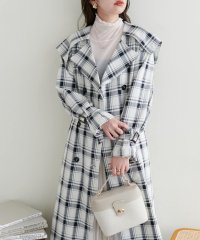 OLIVE des OLIVE/【natural couture】取外しおしゃれセーラートレンチコート/505508519