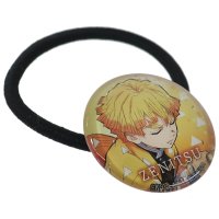 cinemacollection/シネマコレクション cinemacollection 鬼滅の刃 アニメキャラクター クリア ヘアゴム ヘアアクセ 我妻善逸 少年ジャンプ グッズ プレゼント 男/505510209
