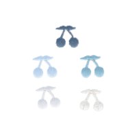 cinemacollection/シネマコレクション cinemacollection ワッペン シール＆アイロン接着プチワッペン 5枚セット サクランボブルー 新入学 清原/505512201