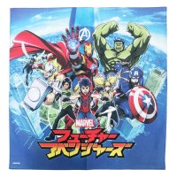 cinemacollection/大判ハンカチ MARVEL ランチクロス マーベル フューチャーアベンジャーズメイン 丸眞 入園入学雑貨 グッズ プレゼント 男の子 /505512895