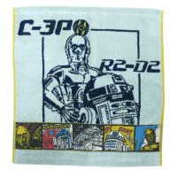 cinemacollection/スターウォーズ ハンドタオル 無撚糸ジャガードウォッシュタオル コミックライト STAR WARS 丸眞 34×36cm プレゼント /505512917