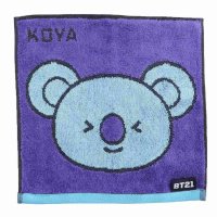 cinemacollection/BT21 キャラクター ミニタオル 制菌 ジャガード ハンカチタオル KOYA フェイス LINE FRIENDS グッズ プレゼント /505513222