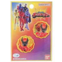 cinemacollection/シネマコレクション cinemacollection 王様戦隊キングオージャー スーパー戦隊シリーズ キャラクター ワッペン ミニアイロンパッチシール2枚セット/505513651