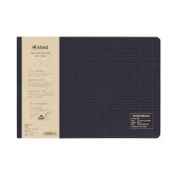 cinemacollection/方眼ノート kleid クレイド 2mm grid notes A5W 横型ノート Black プレゼント 男の子 女の子 ギフト /505515124