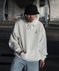 ZIP FIVE/ZIPFIVE×KANGOL 裏起毛ビッグシルエットパーカー/505516609