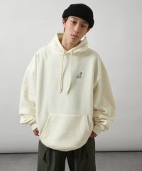 ZIP FIVE/ZIPFIVE×KANGOL 裏起毛ビッグシルエットパーカー/505516609