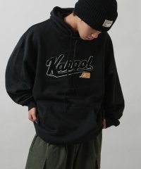 ZIP FIVE/ZIPFIVE×KANGOL 裏起毛ビッグシルエットパーカー/505516609