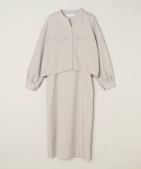 quaranciel/quaranciel:〈手洗い可能〉ツイル シャツ ＆ ジャンパースカート セット/505517533