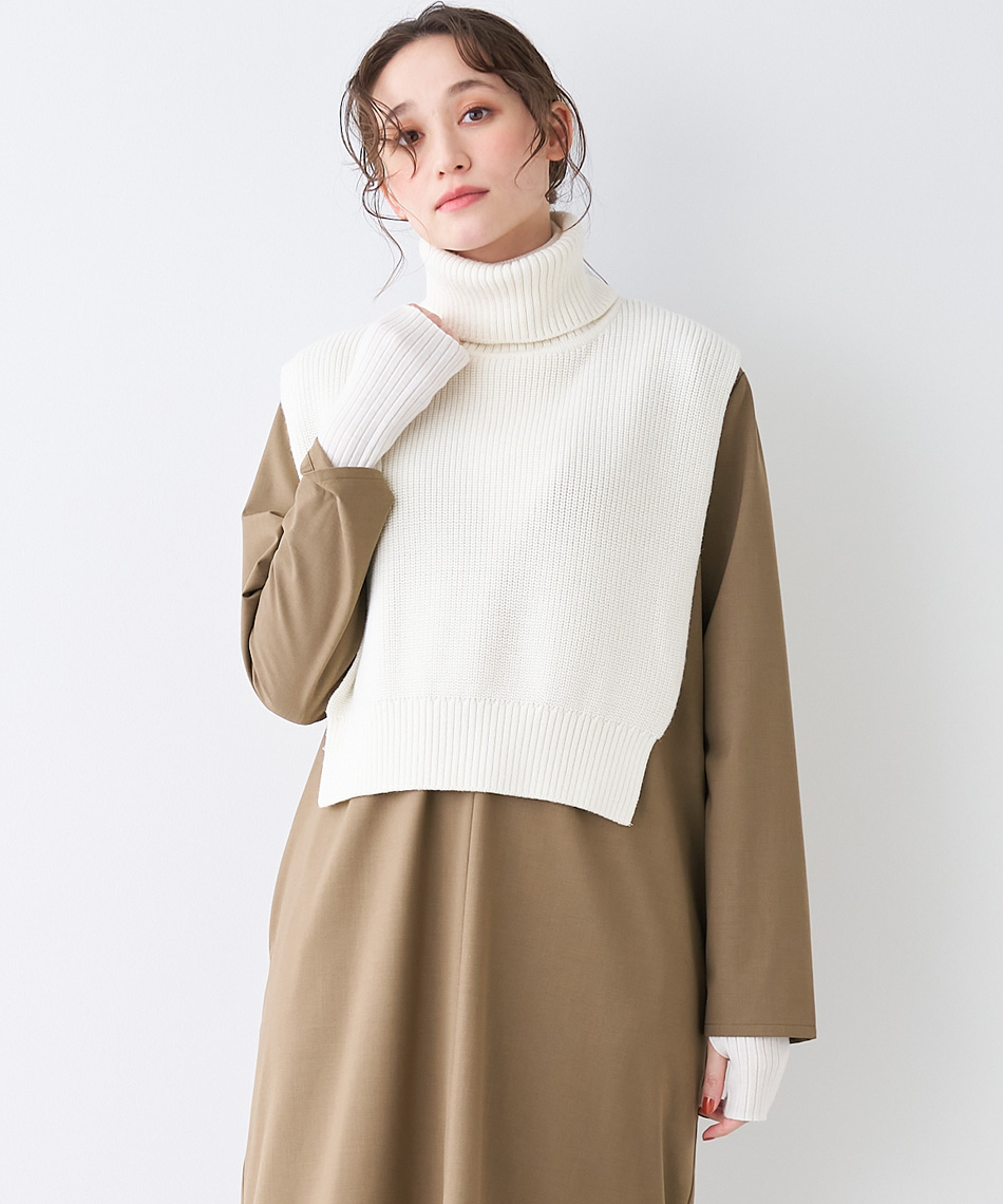 新品未使用⭐︎マイカアンドディール　mica&deal リネンジレ　ベスト　麻 新品未使用⭐︎マイカアンドディール mica&deal リネンジレ